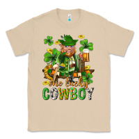 Mushroom One lucky cowboy with st. patricks elf Classic Tee - Neo Western