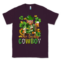 Plum One lucky cowboy with st. patricks elf Classic Tee - Neo Western