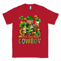 Red One lucky cowboy with st. patricks elf Classic Tee - Neo Western
