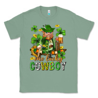 Sage One lucky cowboy with st. patricks elf Classic Tee - Neo Western