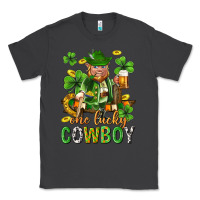 Smoke One lucky cowboy with st. patricks elf Classic Tee - Neo Western