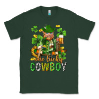 Sports Green One lucky cowboy with st. patricks elf Classic Tee - Neo Western