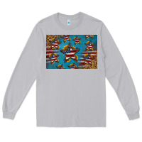 Moon Dust 4th of july stars skinny metal can holder Long Sleeve Tee - HRA Design Shop