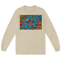 4th Of July Stars Skinny Metal Can Holder Long Sleeve Tee | Teevron