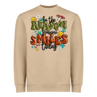 Mushroom be the reason someone smiles today Heavyweight Sweatshirt - MaliasSmallBusiness