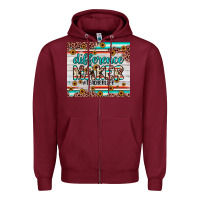 Burgundy difference maker Zipper Hoodie - JahusDesignShop