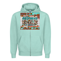 Seafoam difference maker Zipper Hoodie - JahusDesignShop