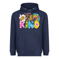 Navy always be kind Heavyweight Hoodie - NancyCooperArtShop