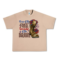 Burro home of the free because of the brave Urban Heavy Tee - Zillion Design Studio