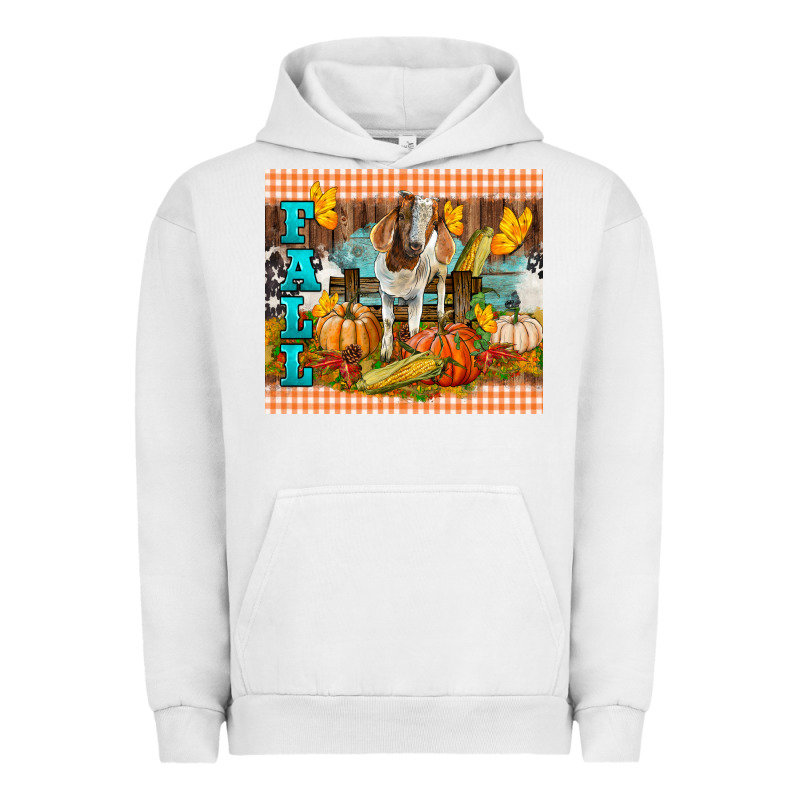 Fall With Baby Goat Urban Hoodie by LillyAllenDesigns | Teevron
