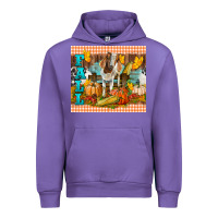 Tulip Fall With Baby Goat Urban Hoodie - LillyAllenDesigns