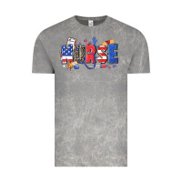 Cloud Rock American nurse Vintage Tee - Zillion Design Studio