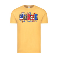 Vintage Mustard American nurse Vintage Tee - Zillion Design Studio