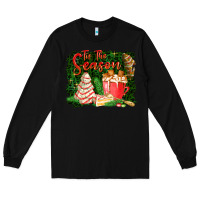 Black tis the season Long Sleeve Tee - FaDigitalArtStudio