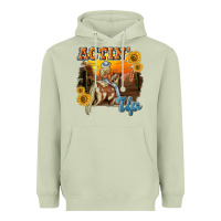 Matcha actinup with cowgirl Heavyweight Hoodie - NancyCooperArtShop