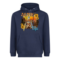 Actinup With Cowgirl Heavyweight Hoodie | Teevron