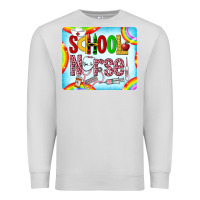 Dove Grey Western School Nurse Premium Sweatshirt - LillyAllenDesigns