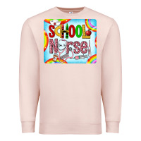 Pale Pink Western School Nurse Premium Sweatshirt - LillyAllenDesigns