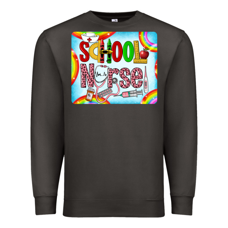 Western School Nurse Premium Sweatshirt by LillyAllenDesigns | Teevron