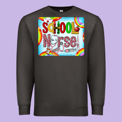 Western School Nurse Premium Sweatshirt Designed By Lillyallendesigns