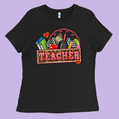 Race Teacher Ladies Tee Designed By Adodesignshop