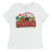 White race teacher Ladies Tee - AdoDesignShop