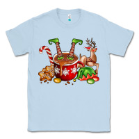 Dusty Blue chocolate elf Classic Tee - FaDigitalArtStudio
