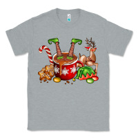 Heather Grey chocolate elf Classic Tee - FaDigitalArtStudio