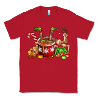 Red chocolate elf Classic Tee - FaDigitalArtStudio