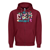 Burgundy he is risen indeed Zipper Hoodie - AdoDesignShop