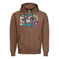Chestnut he is risen indeed Zipper Hoodie - AdoDesignShop