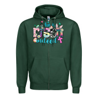 Sports Green he is risen indeed Zipper Hoodie - AdoDesignShop