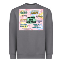 Storm daily bible affirmations Heavyweight Sweatshirt - MaliasSmallBusiness