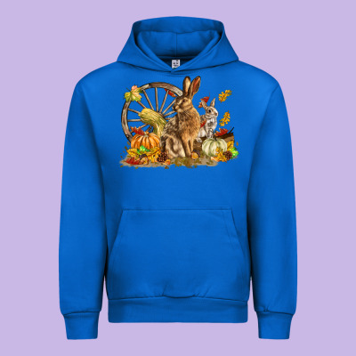 Fall Rabbit Urban Hoodie Designed By Lillyallendesigns