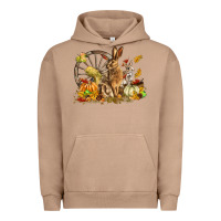 Pigment Burro Fall Rabbit Urban Hoodie - LillyAllenDesigns