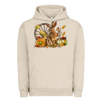 Pigment French Oak Fall Rabbit Urban Hoodie - LillyAllenDesigns