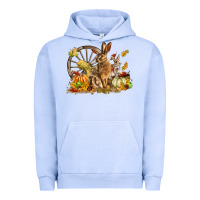 Pigment Grape Ice Fall Rabbit Urban Hoodie - LillyAllenDesigns
