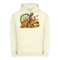 Pigment Pistachio Fall Rabbit Urban Hoodie - LillyAllenDesigns