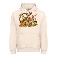 Sandshell Fall Rabbit Urban Hoodie - LillyAllenDesigns
