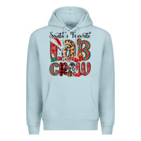 Blue Mist santa s favorite lab crew Premium Hoodie - MaliasSmallBusiness