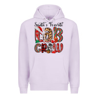 Lilac santa s favorite lab crew Premium Hoodie - MaliasSmallBusiness