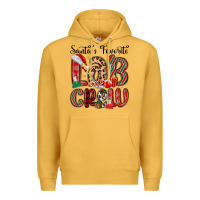 Mustard santa s favorite lab crew Premium Hoodie - MaliasSmallBusiness