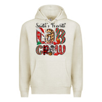 Oatmeal Heather santa s favorite lab crew Premium Hoodie - MaliasSmallBusiness