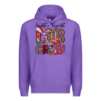 Purple santa s favorite lab crew Premium Hoodie - MaliasSmallBusiness