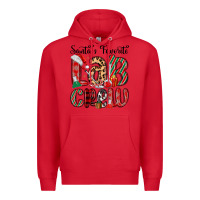 Red santa s favorite lab crew Premium Hoodie - MaliasSmallBusiness