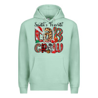 Seafoam santa s favorite lab crew Premium Hoodie - MaliasSmallBusiness