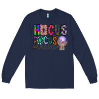 Navy hocus pocus witches Long Sleeve Tee - CowhideDigitalArt