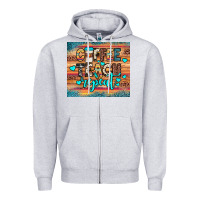 Heather Grey coffee teach repeat Zipper Hoodie - JahusDesignShop