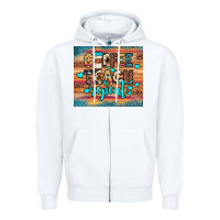White coffee teach repeat Zipper Hoodie - JahusDesignShop
