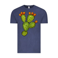 Vintage Denim cactus Vintage Tee - BarkalooDesign